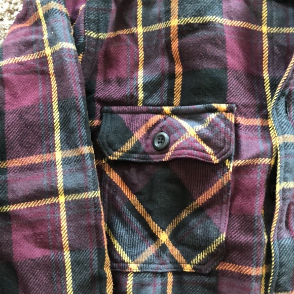 NWT Mens hooded flannel - Picture 2 of 3